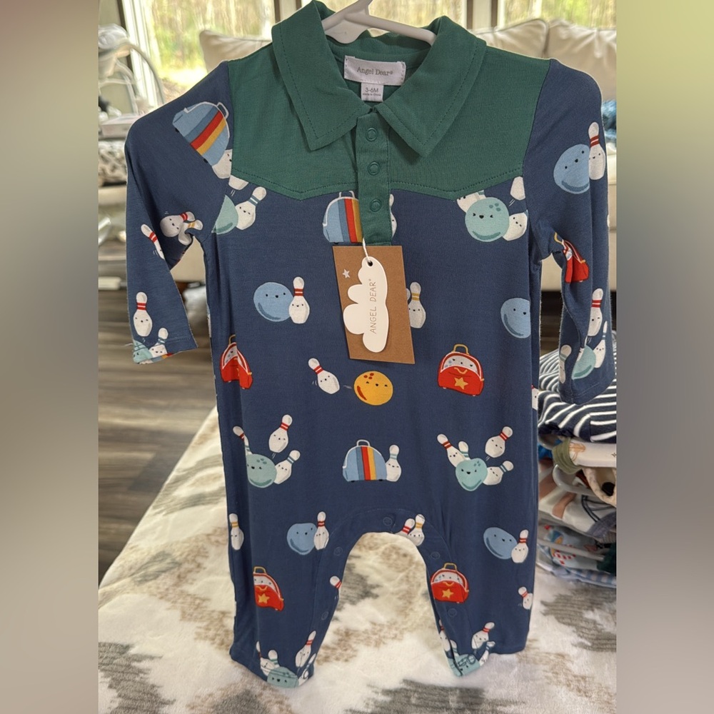 Bowling print bamboo once again favorite style